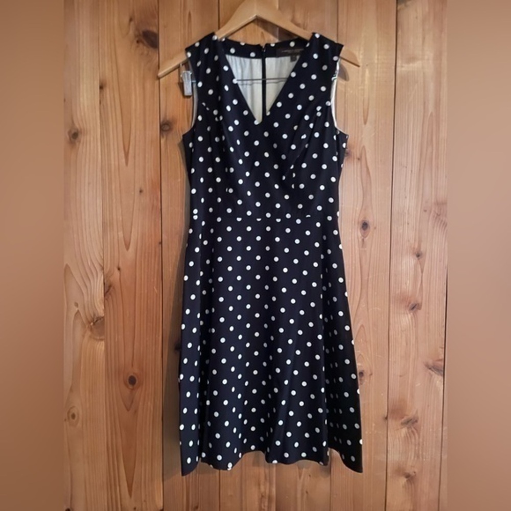 Carolina Herrera Silk polka dot dress Dress Size 6